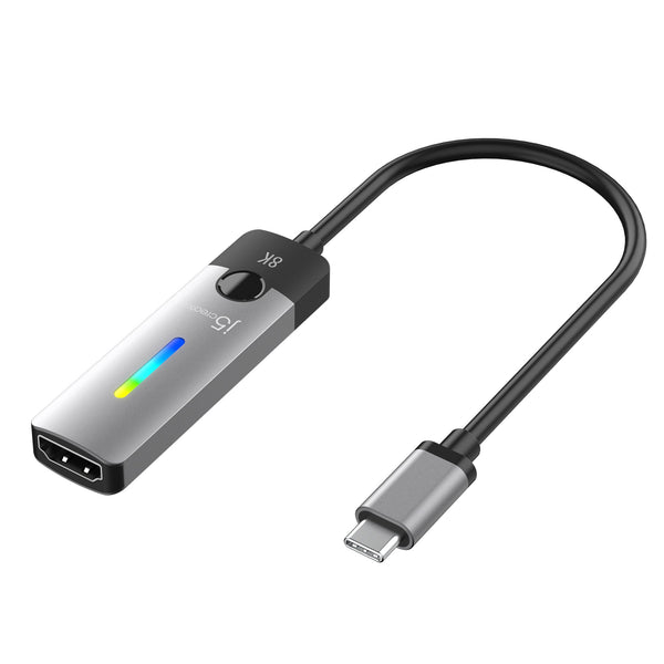 j5create USB-C til HDMI 2.1 – 8K-skærmadapter