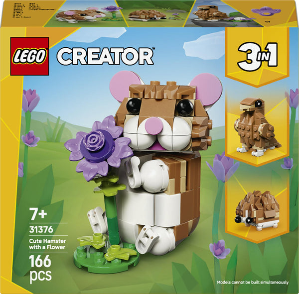 LEGO Creator Sød Hamster med Blomst