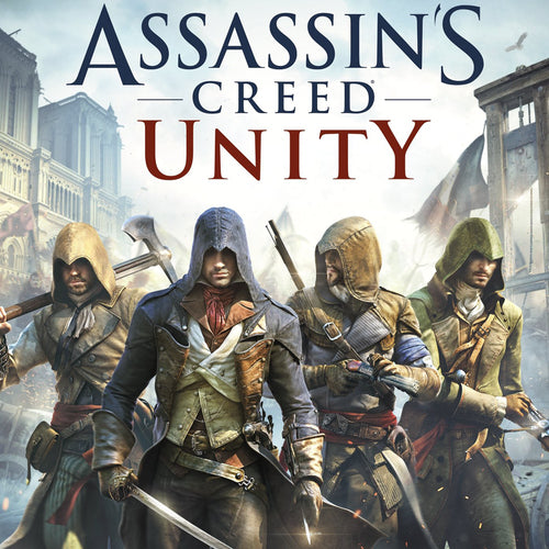 Assassin's Creed: Unity (Nordic) – PlayStation 4 – spillets illustration og logo