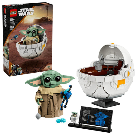 LEGO 75403 Star Wars Grogu in his repulsor cradle