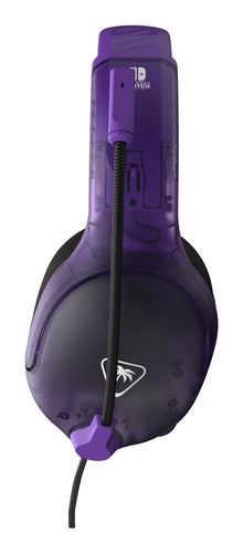 Turtle Beach Airlite Fit – Switch-headset – Ghost Purple – headset fra siden