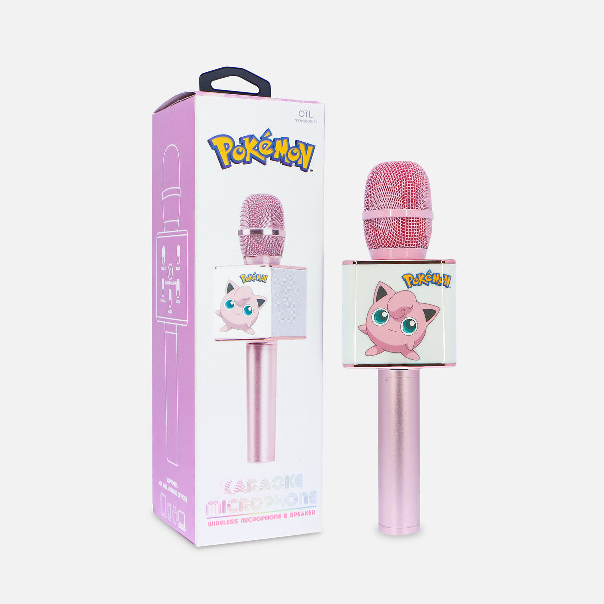 OTL - Pokémon Jigglypuff Karaoke Microphone w/Speaker (PK0895) OTL