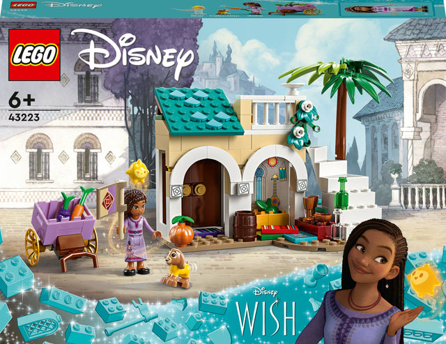 LEGO 43223 Disney Wish Asha in the City of Rosas, construction toy LEGO