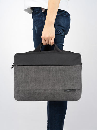 ASUS Bæretaske 15.6 Nylon 600D polyester Sort Grå ASUSTeK COMPUTER