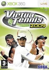 Virtua Tennis 2009 – Xbox 360 – spilomslag