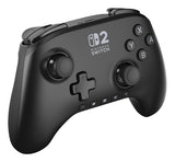 PowerA Advantage Wireless Controller Nintendo Switch 2 Sort – Controller skråt forfra