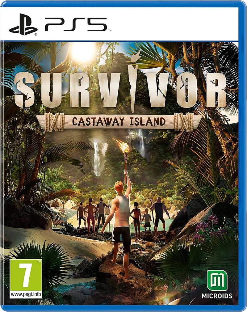 Survivor: Castaway Island – PlayStation 5 – spilomslag