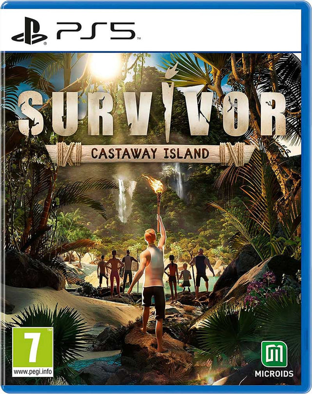 Survivor: Castaway Island – PlayStation 5 – spilomslag