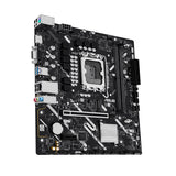 ASUS PRIME H810M-K bundkort – skrå vinkel med I/O-porte