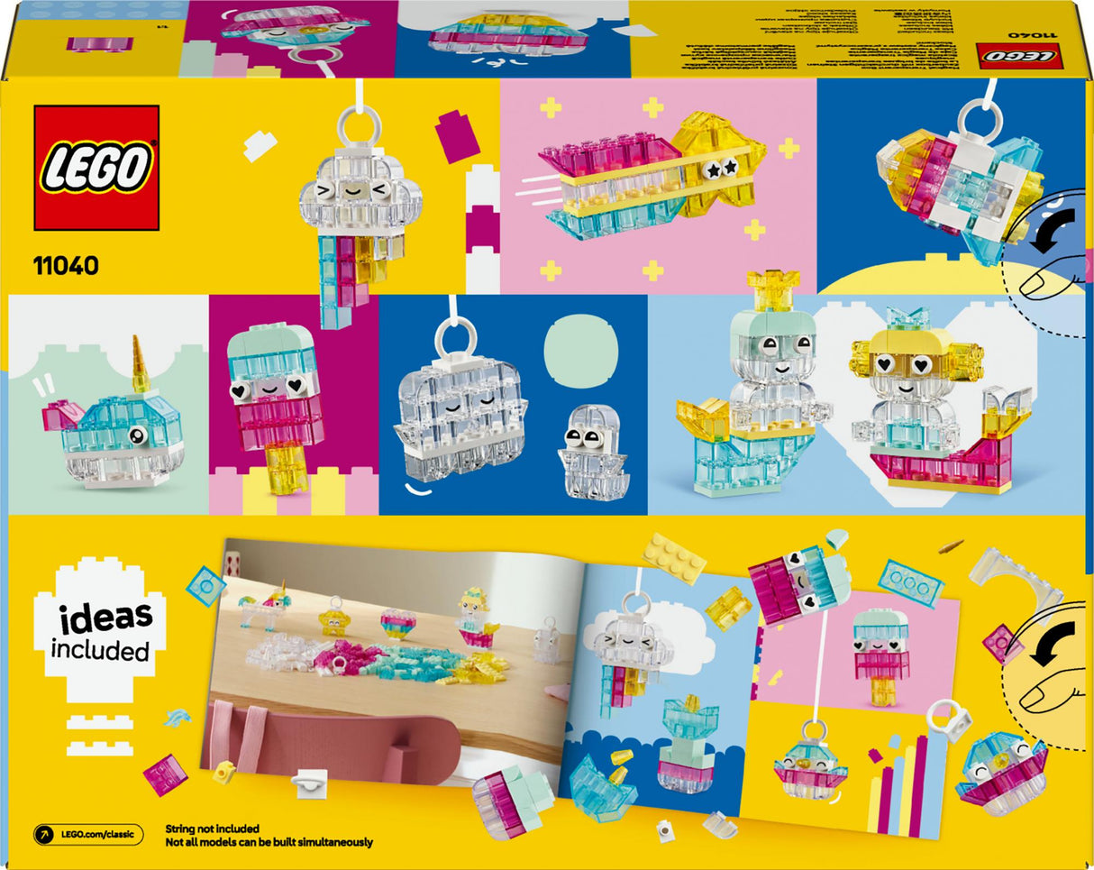 LEGO 11040 Classic magic box with transparent bricks LEGO