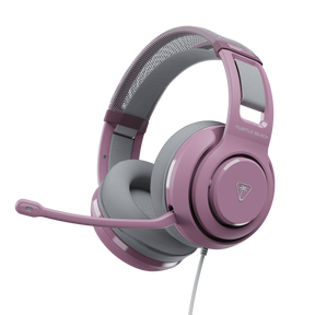 Turtle Beach Atlas 200 – gamingheadset i Lilac Mist – Lilac Mist-headset på mørk baggrund