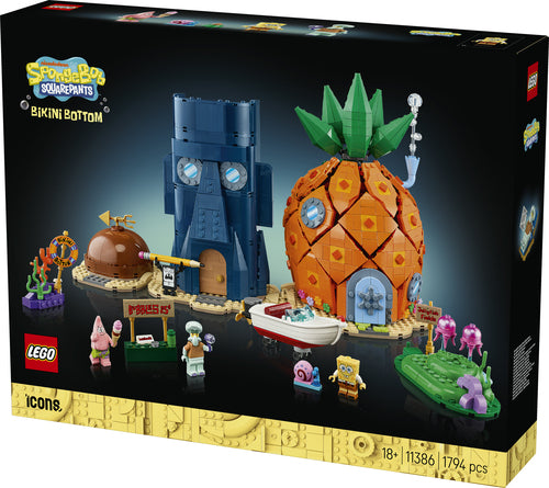 LEGO Icons 11386 – SvampeBob Firkant: Bikini-Bunden – visning 8