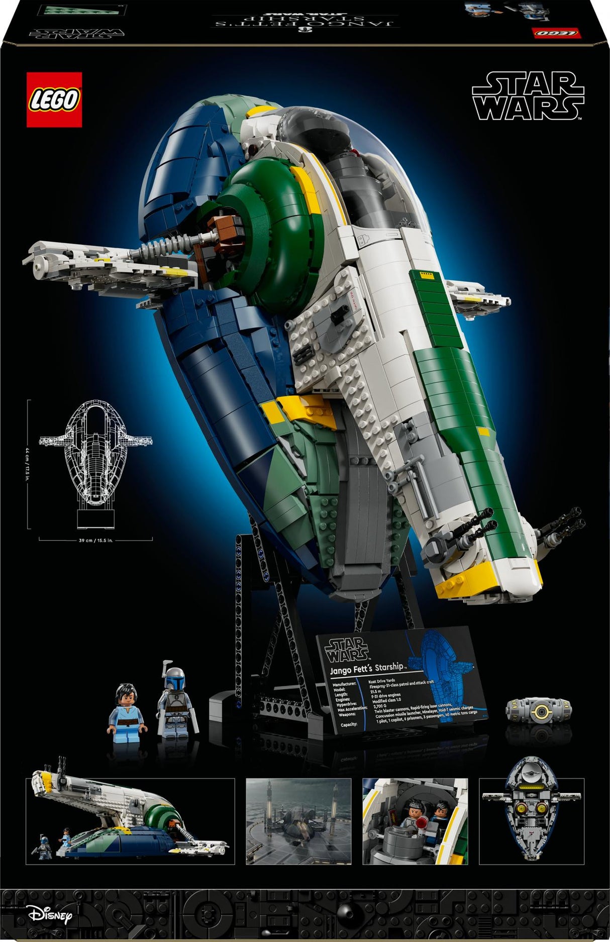 LEGO - Star Wars TM - Jango Fett's Firespray-Class Starship (75409) LEGO