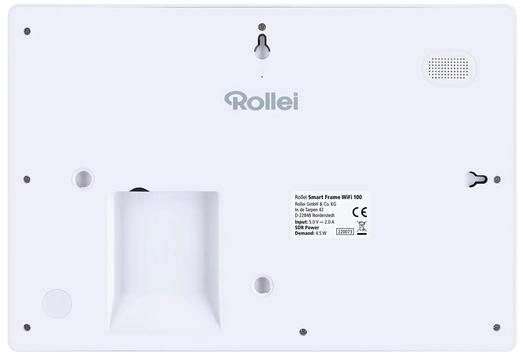Rollei Smart Frame WiFi 100 tragbar weiss Rollei