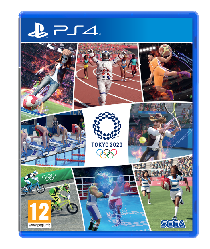 Olympic Games Tokyo 2020 – PlayStation 4 – spilomslag
