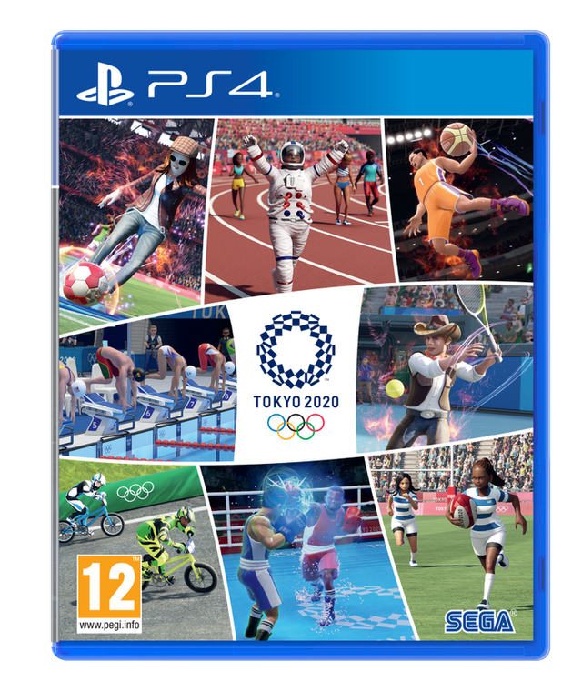 Olympic Games Tokyo 2020 – PlayStation 4 – spilomslag