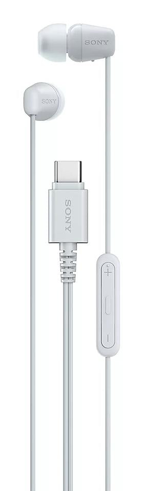 Sony IER-EX15C – øretelefoner med USB-C – hvid – produktdetalje 2