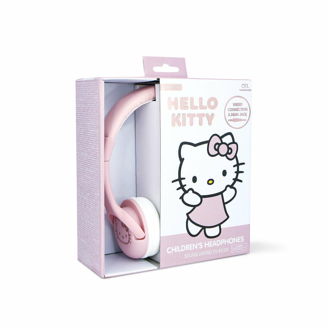 OTL - Junior Wired Headphones - Hello Kitty Rose Gold OTL