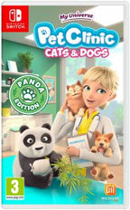My Universe Pet Clinic Cats & Dogs Panda Edition Switch – Panda Edition-emballage