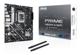 ASUS PRIME H810M-A WIFI – bundkort vist med antenne og emballage