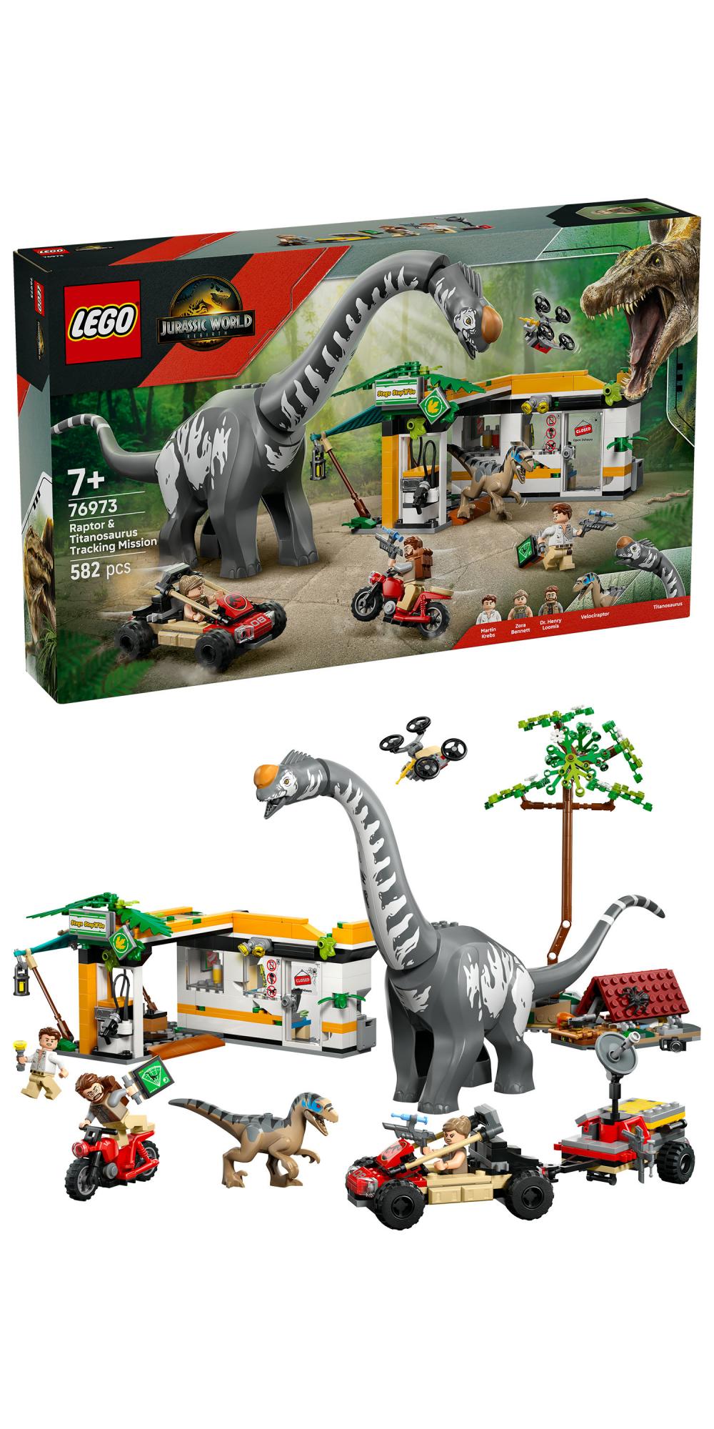 Lego - Raptor & Titanosaurus Tracking Mission (6526384) LEGO
