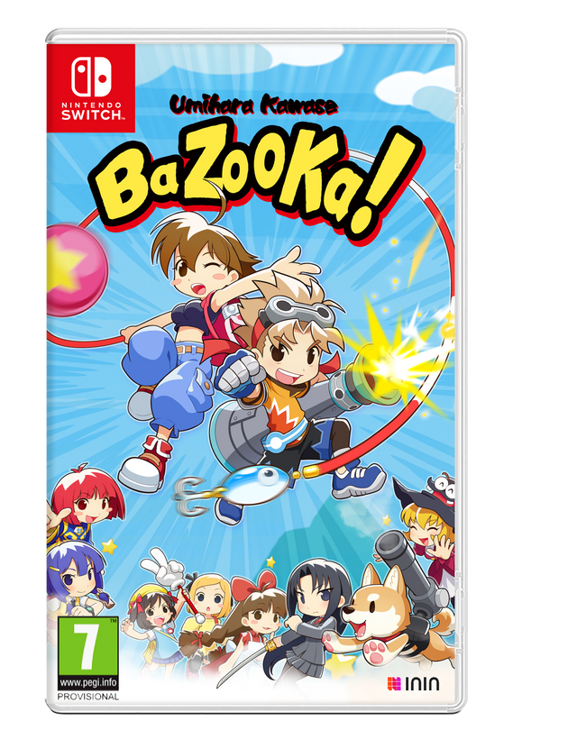 Umihara Kawase BaZooKa! – forside til Nintendo Switch