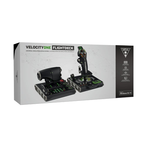 Turtle Beach VelocityOne Flightdeck – HOTAS til PC – Emballage fra siden