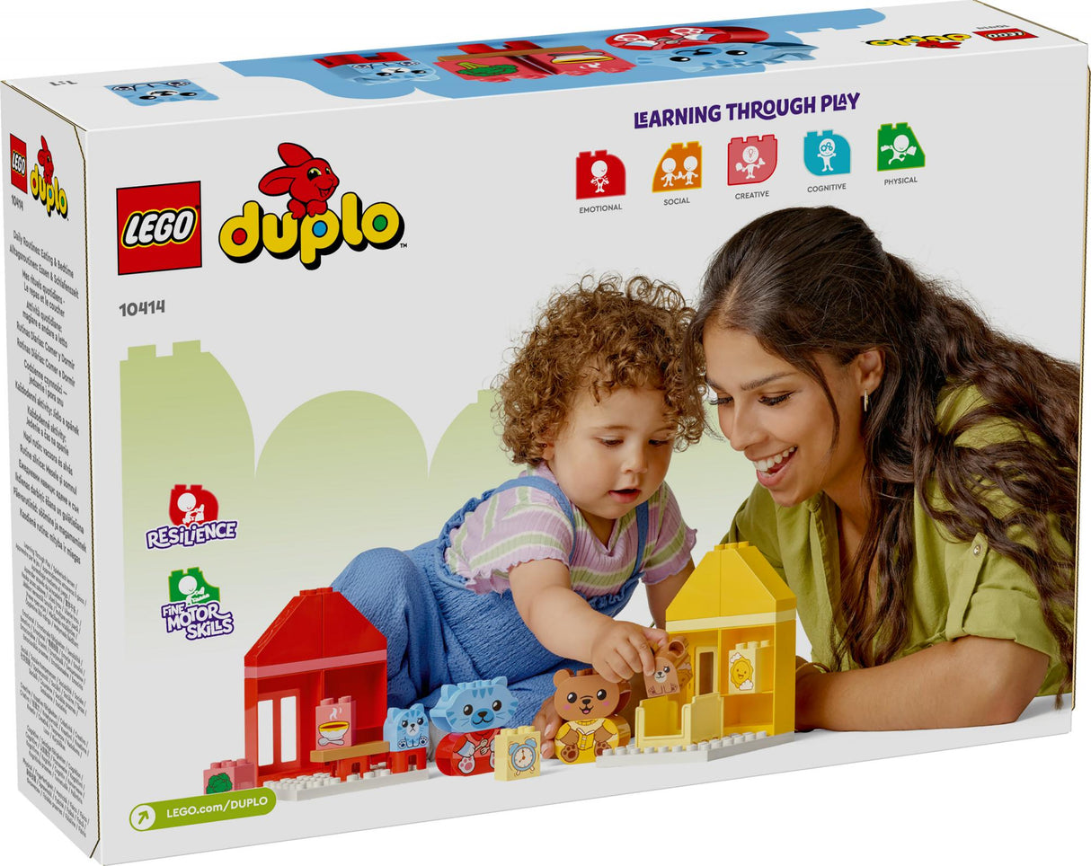 LEGO 10414 DUPLO Daily Routines: Meal & Bedtime, Construction Toys LEGO