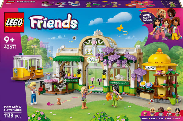 LEGO 42671 Friends Växtcafé och Blomsterkiosk