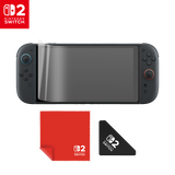 Turtle Beach Screen Protector Kit – Nintendo Switch 2 – 2 stk. – skærmbeskyttelse og tilbehør; konsol medfølger ikke