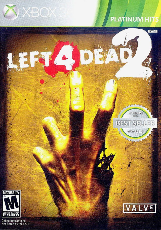 Left 4 Dead 2 – Platinum Hits – import – Xbox 360 – spilomslag
