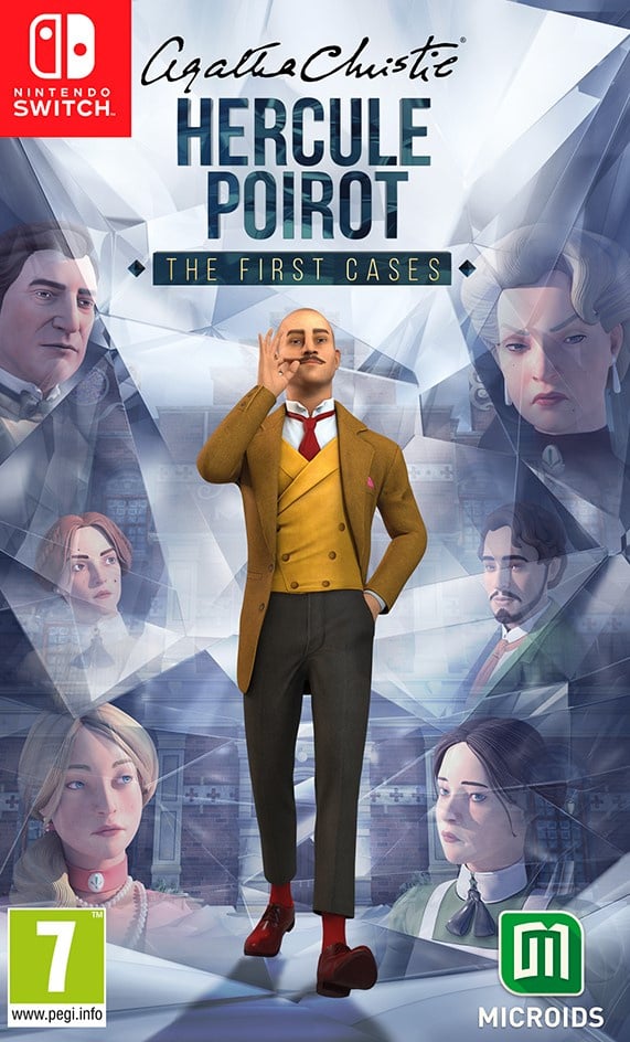 Hercule Poirot The First Cases downloadkode i æske til Nintendo Switch