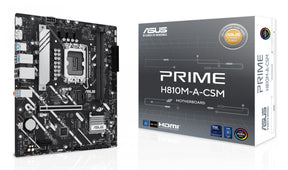 ASUS PRIME H810M-A-CSM Micro ATX LGA1851 sokkel Intel H810 ASUSTeK COMPUTER