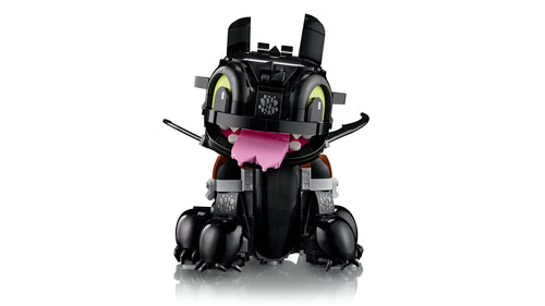 LEGO Icons 10375 – Sådan træner du din drage: Tandløs – Tandløs set forfra