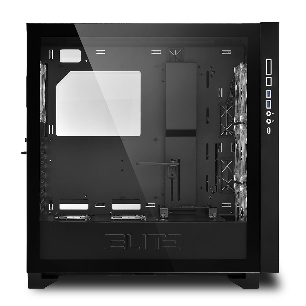 Sharkoon ELITE SHARK CA300H Black, big tower case Sharkoon