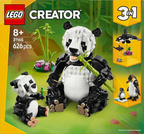 LEGO 31165 Creator 3-in-1 Wild Animals: Panda Family