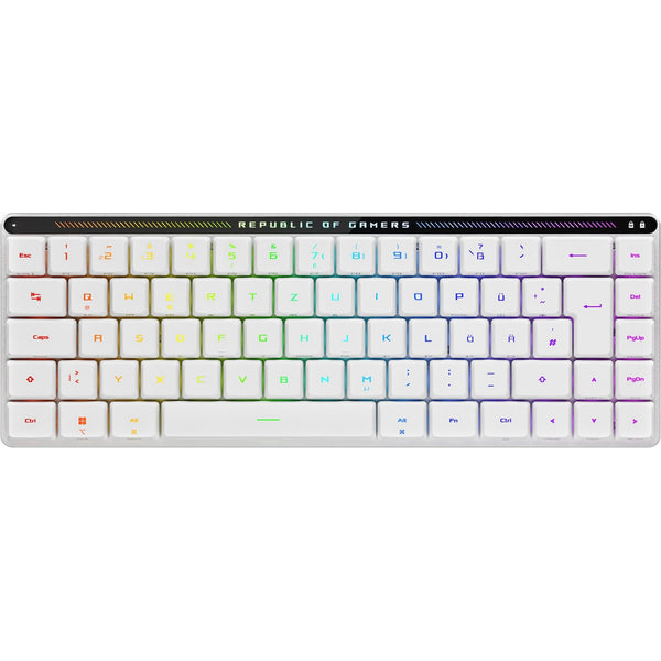 ASUS ROG Falchion RX Low Profile – Tysk layout – Hvid