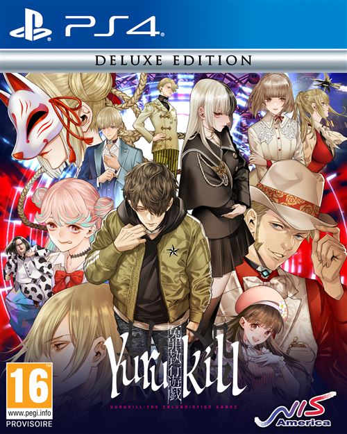 Yurukill: The Calumniation Games Deluxe Edition – PlayStation 4 – spilomslag