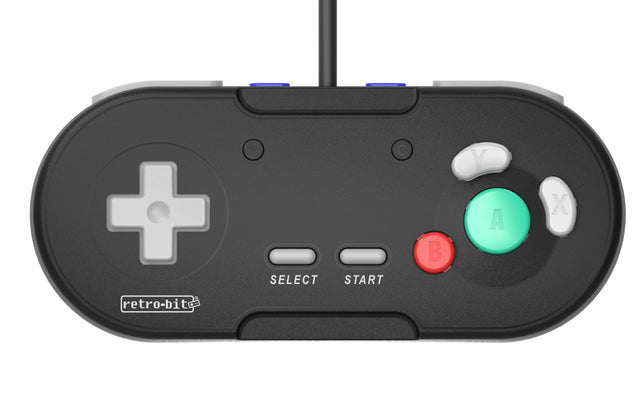 Retro-Bit LegacyGC – kablet GameCube-controller – sort – produktbillede 1
