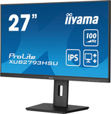 iiyama ProLite XUB2793HSU-B6 27 1920 x 1080 (Full HD) HDMI DisplayPort 100Hz Pivot Skærm Iiyama