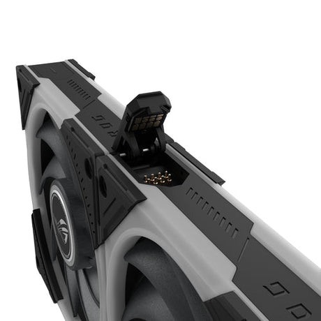 ASUS ROG Eurux GR120 ARGB Fan Single Pack – nærbillede af produktets detaljer (vinkel 4)