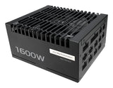 ASUS Pro WS 1600W Platinum – set skråt med modulære kabelstik