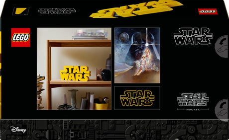 LEGO 75407 Star Wars Logo made of LEGO bricks