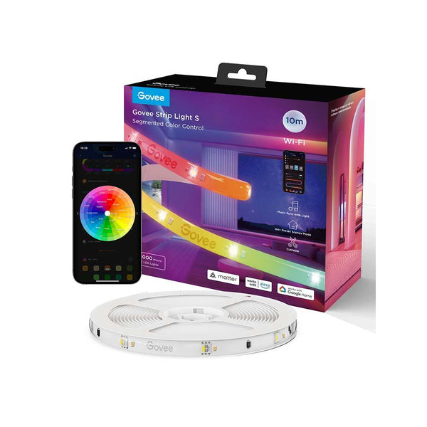 Govee Strip Light S Segmenteret LED lysstrip WiFi/Bluetooth 5 m