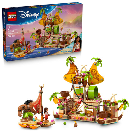 LEGO 43258 Disney Princess Kakamora Barge, construction toy LEGO