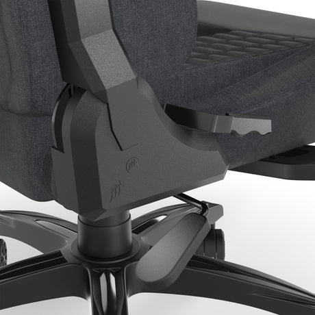 CORSAIR TC100 RELAXED Gamer Stol Sort Grå Corsair