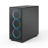 Midi Epoch XL Black TG RGB Light tint Fractal design