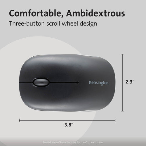 Kensington - ProFit MidSize Bluetooth Mouse Kensington