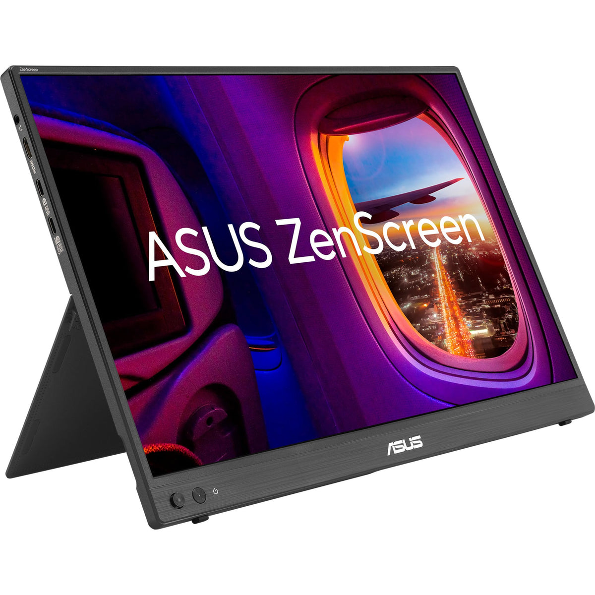 ASUS ZenScreen MB16FC – set skråt med støttefod