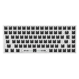 Hvid Sharkoon SGK50 S3 Barebone uden switches og tastkapper